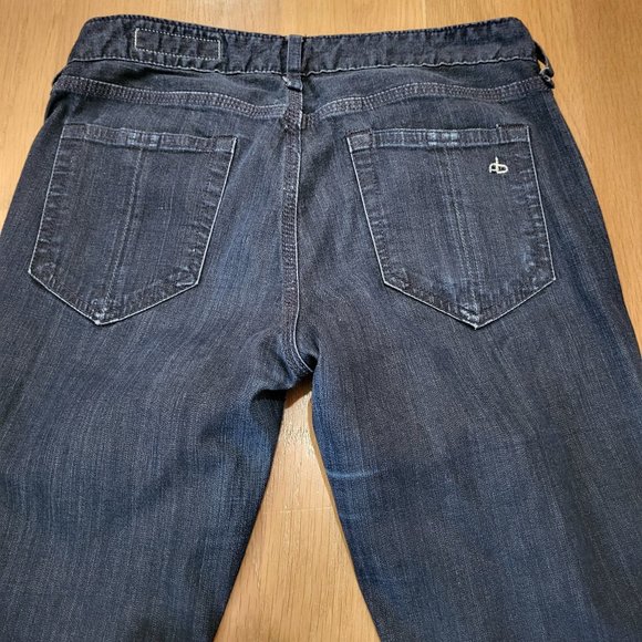 Rag & Bone Jeans Womens 26 Low Rise Skinny Blue Denim Stretch Made New York - Picture 5 of 13
